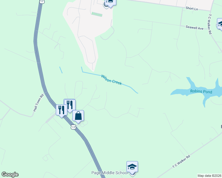 map of restaurants, bars, coffee shops, grocery stores, and more near 6141 Lower Hillside Drive in Gloucester
