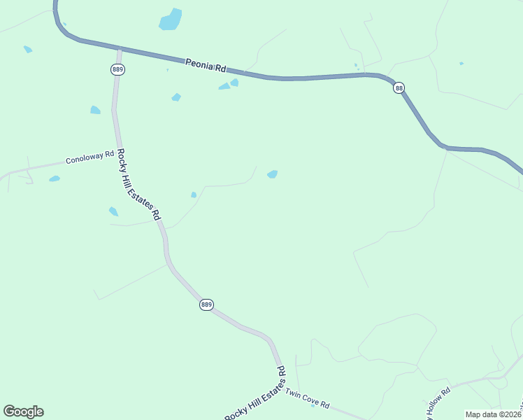 map of restaurants, bars, coffee shops, grocery stores, and more near in Johnson Crossroads