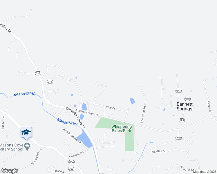 map of restaurants, bars, coffee shops, grocery stores, and more near 3490 Pine Dr in Salem