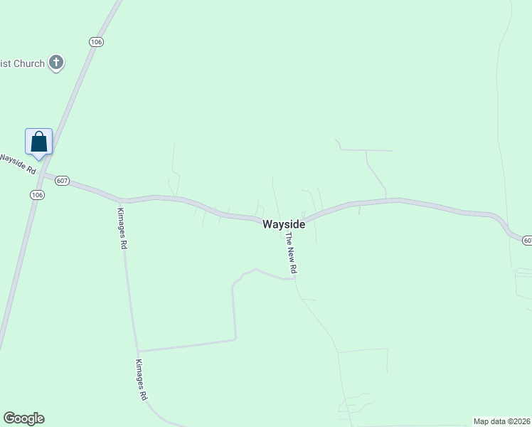 map of restaurants, bars, coffee shops, grocery stores, and more near 4140 Wayside Road in Charles City
