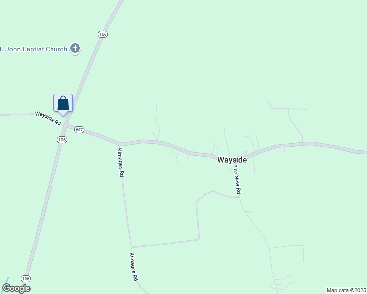 map of restaurants, bars, coffee shops, grocery stores, and more near 4000 Wayside Road in Charles City