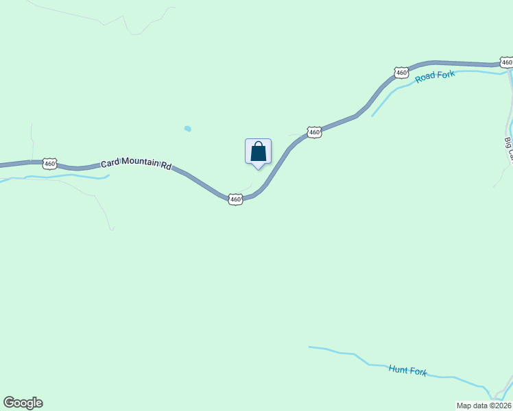 map of restaurants, bars, coffee shops, grocery stores, and more near 21601 Card Mountain Road in Mouthcard