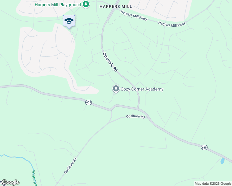 map of restaurants, bars, coffee shops, grocery stores, and more near 16100 Beach Road in Chesterfield