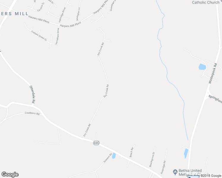 map of restaurants, bars, coffee shops, grocery stores, and more near 9607 Dry Creek Road in Chesterfield