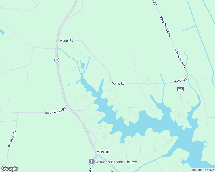 map of restaurants, bars, coffee shops, grocery stores, and more near 644 Hunts Road in Port Haywood