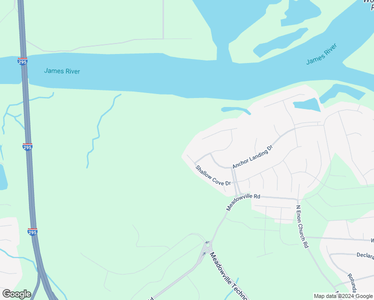 map of restaurants, bars, coffee shops, grocery stores, and more near 11601 Shallow Cove Drive in Chester