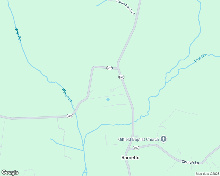 map of restaurants, bars, coffee shops, grocery stores, and more near 6210 Sign Post Lane in Charles City