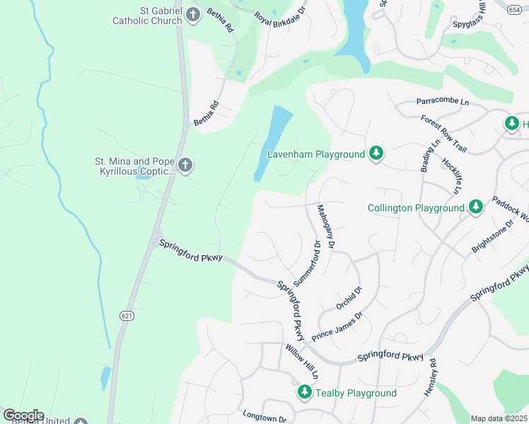 map of restaurants, bars, coffee shops, grocery stores, and more near 14003 Summersedge Terrace in Chesterfield
