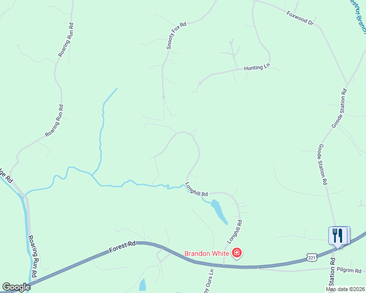 map of restaurants, bars, coffee shops, grocery stores, and more near 316-348 Longhill Road in Goode