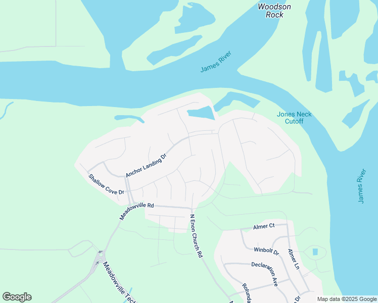 map of restaurants, bars, coffee shops, grocery stores, and more near 2024 James Overlook Drive in Chester