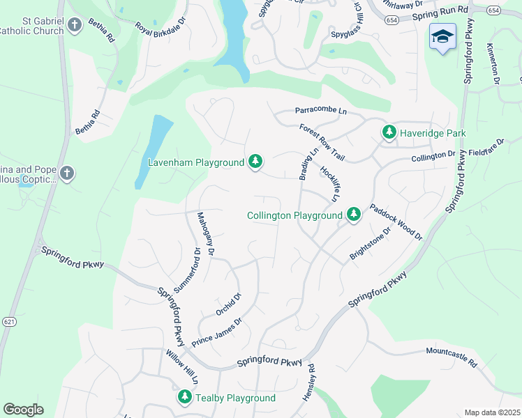 map of restaurants, bars, coffee shops, grocery stores, and more near 9108 Sir Britton Mews in Chesterfield
