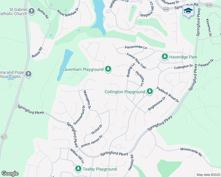 map of restaurants, bars, coffee shops, grocery stores, and more near 9108 Sir Britton Mews in Chesterfield