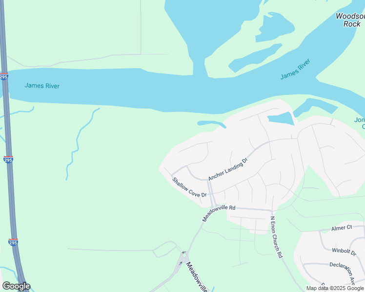 map of restaurants, bars, coffee shops, grocery stores, and more near 1512 Bluewater Terrace in Chester