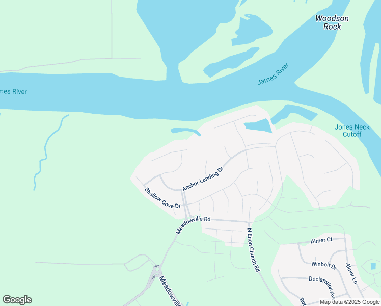 map of restaurants, bars, coffee shops, grocery stores, and more near 1607 Bluewater Terrace in Chester