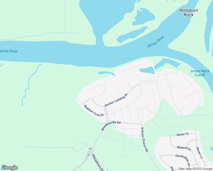map of restaurants, bars, coffee shops, grocery stores, and more near 1601 Bluewater Terrace in Chester