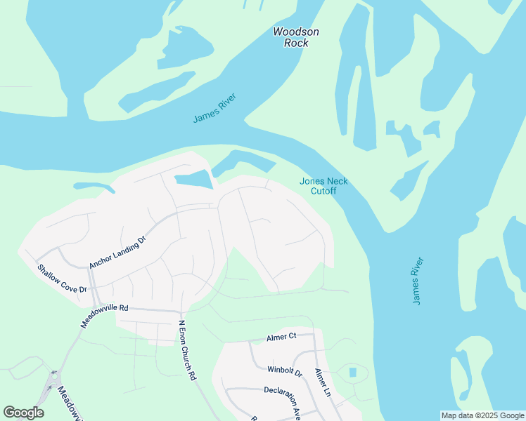 map of restaurants, bars, coffee shops, grocery stores, and more near 2508 Channelmark Place in Chester