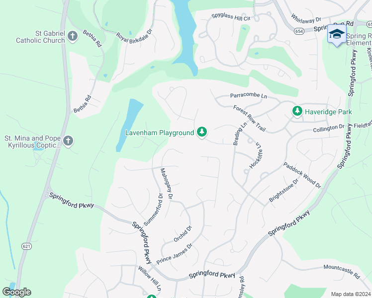 map of restaurants, bars, coffee shops, grocery stores, and more near 9006 Mahogany Drive in Chesterfield