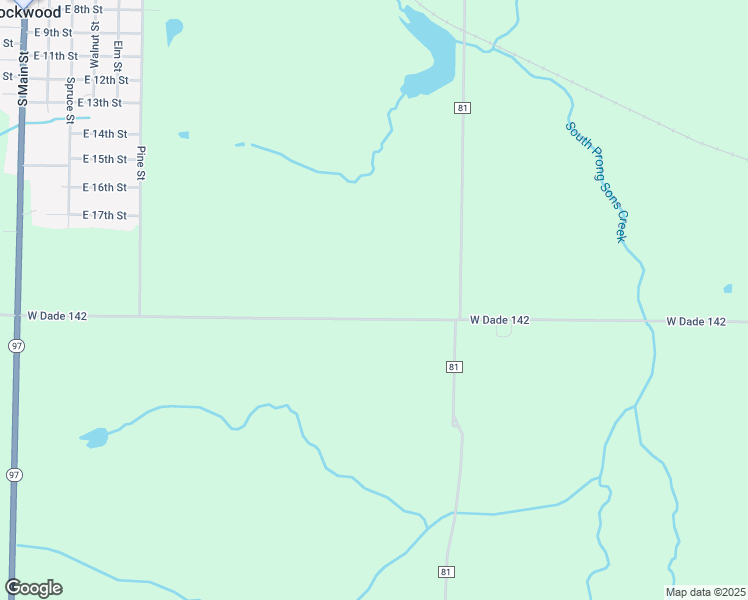 map of restaurants, bars, coffee shops, grocery stores, and more near Co Road 142 in Lockwood