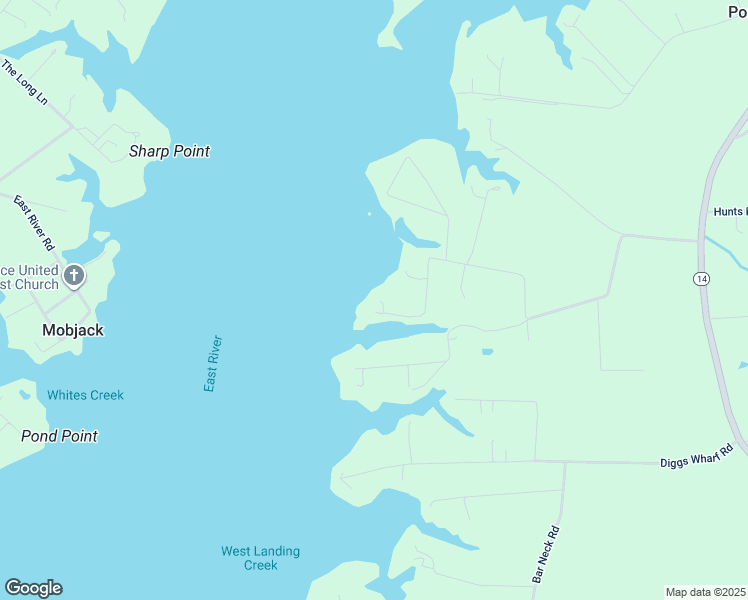 map of restaurants, bars, coffee shops, grocery stores, and more near 558 Riverview Road in Port Haywood