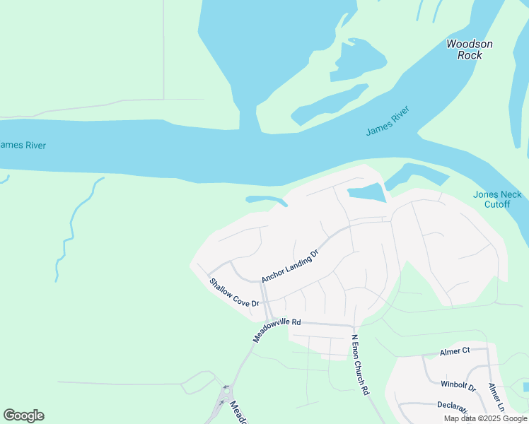 map of restaurants, bars, coffee shops, grocery stores, and more near 1600 Bluewater Terrace in Chester