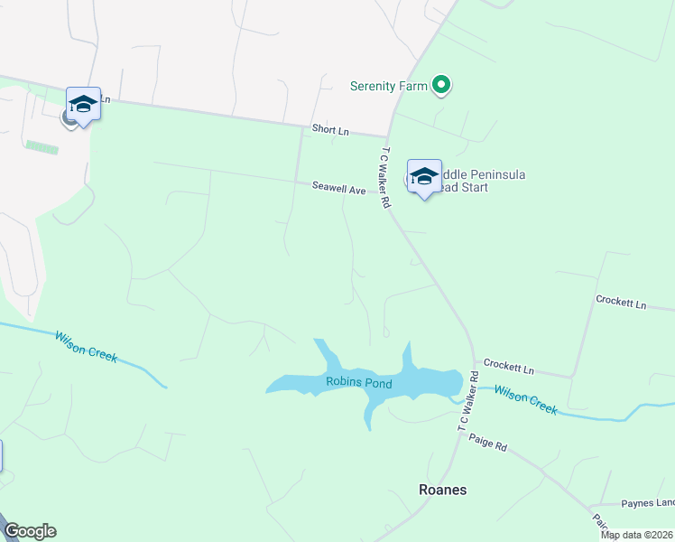 map of restaurants, bars, coffee shops, grocery stores, and more near 5998 Ladysmeade Lane in Gloucester