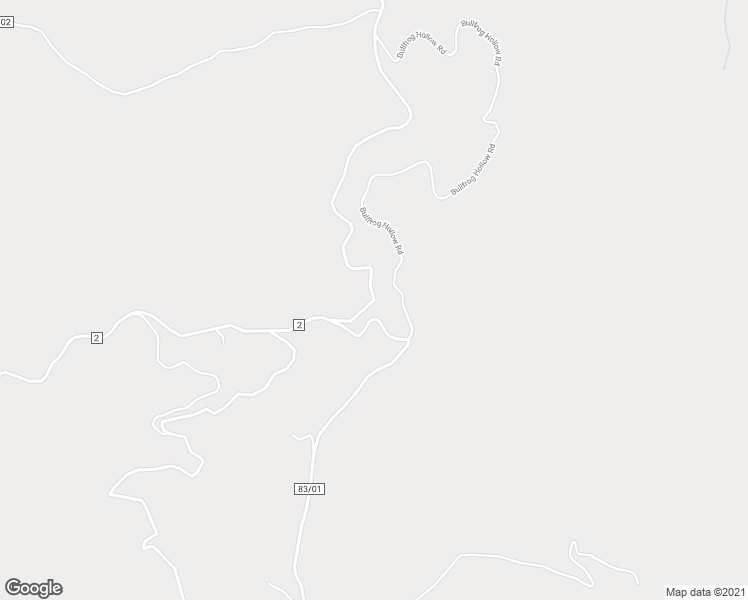map of restaurants, bars, coffee shops, grocery stores, and more near County Road 2 in McDowell County