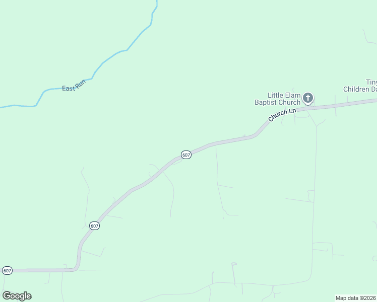 map of restaurants, bars, coffee shops, grocery stores, and more near 8132 Church Lane in Charles City