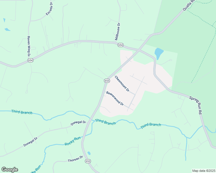 map of restaurants, bars, coffee shops, grocery stores, and more near 9927 Qualla Road in Chesterfield