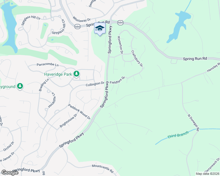 map of restaurants, bars, coffee shops, grocery stores, and more near 9918 Maidstone Court in Midlothian