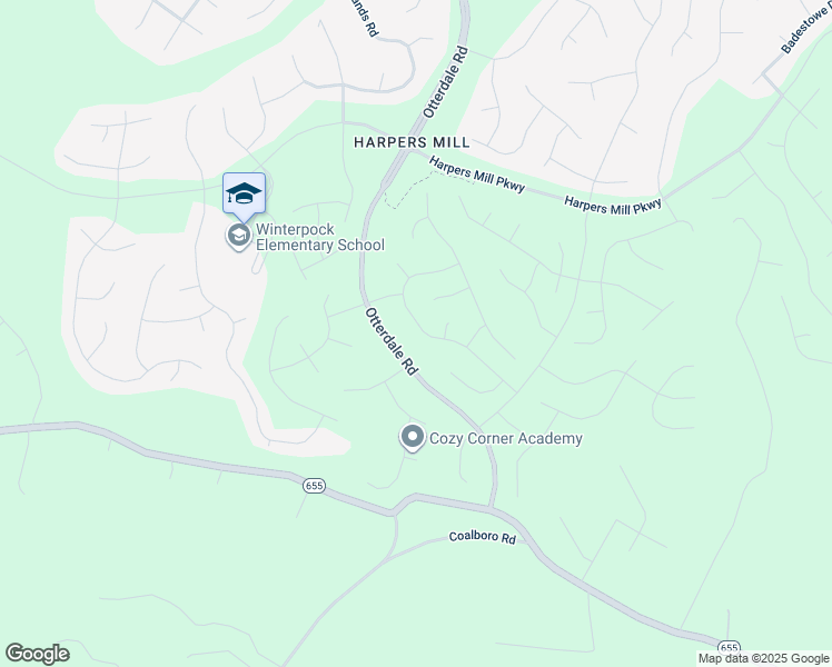map of restaurants, bars, coffee shops, grocery stores, and more near 15831 Blooming Road in Chesterfield