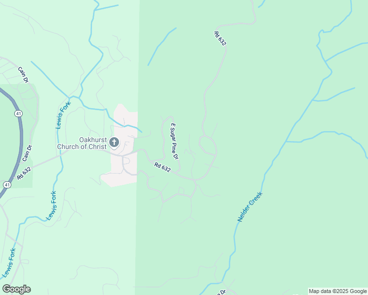 map of restaurants, bars, coffee shops, grocery stores, and more near 43178 Country Club Drive in Oakhurst