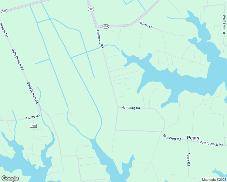 map of restaurants, bars, coffee shops, grocery stores, and more near 725 Potato Neck Road in Port Haywood