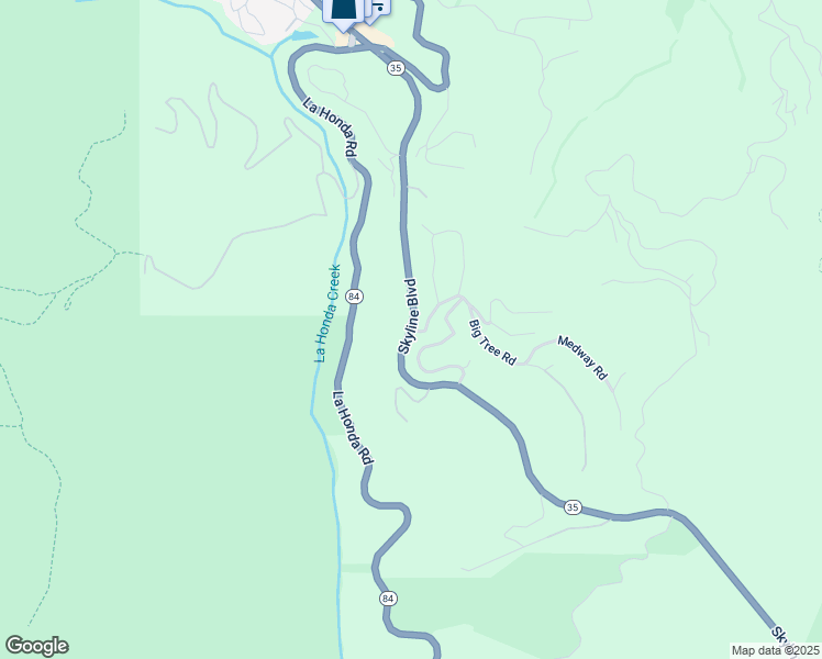 map of restaurants, bars, coffee shops, grocery stores, and more near 0 Elk Tree Road in Redwood City