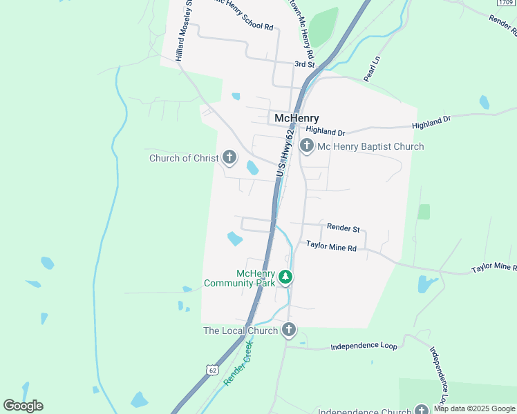 map of restaurants, bars, coffee shops, grocery stores, and more near in McHenry