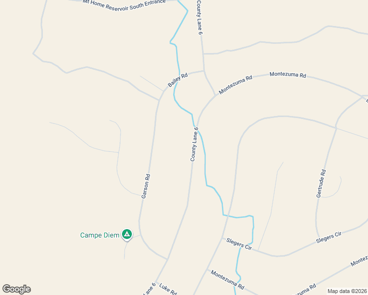 map of restaurants, bars, coffee shops, grocery stores, and more near County Lane 6 in Fort Garland