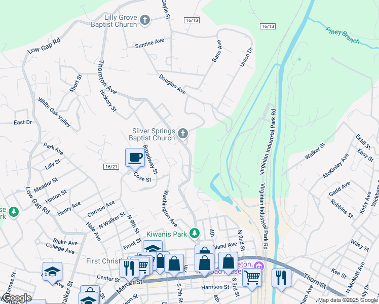 map of restaurants, bars, coffee shops, grocery stores, and more near 220 Gardner-Princeton Road in Princeton