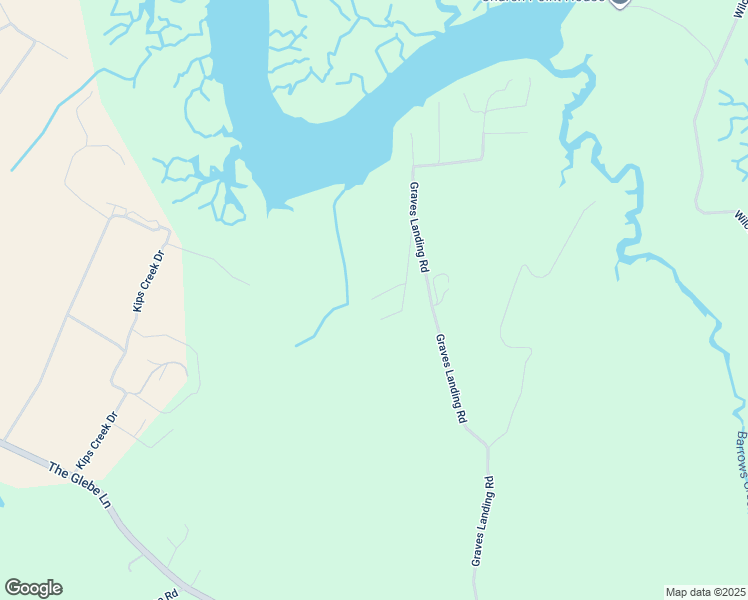 map of restaurants, bars, coffee shops, grocery stores, and more near 7743 Graves Landing Road in Charles City