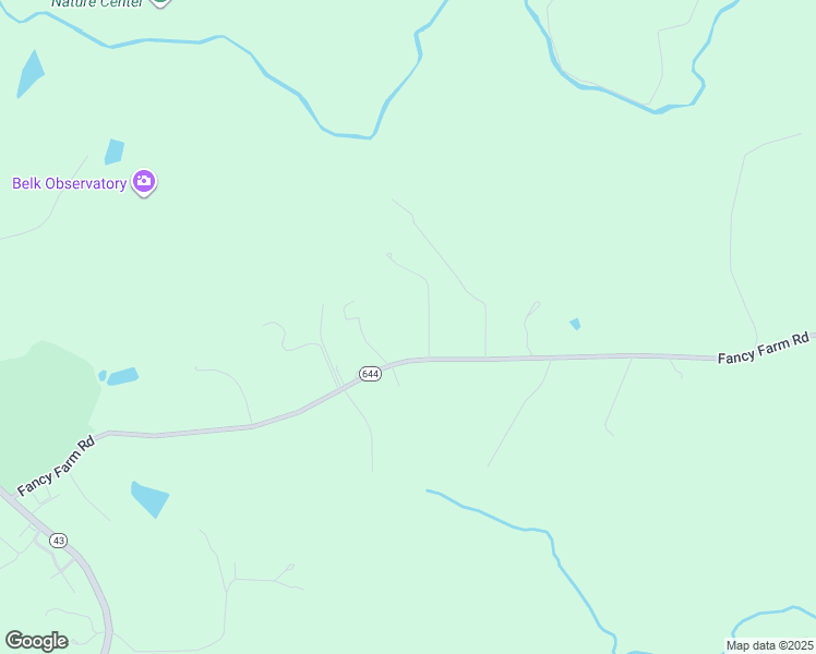 map of restaurants, bars, coffee shops, grocery stores, and more near 2609 Fancy Farm Road in Bedford