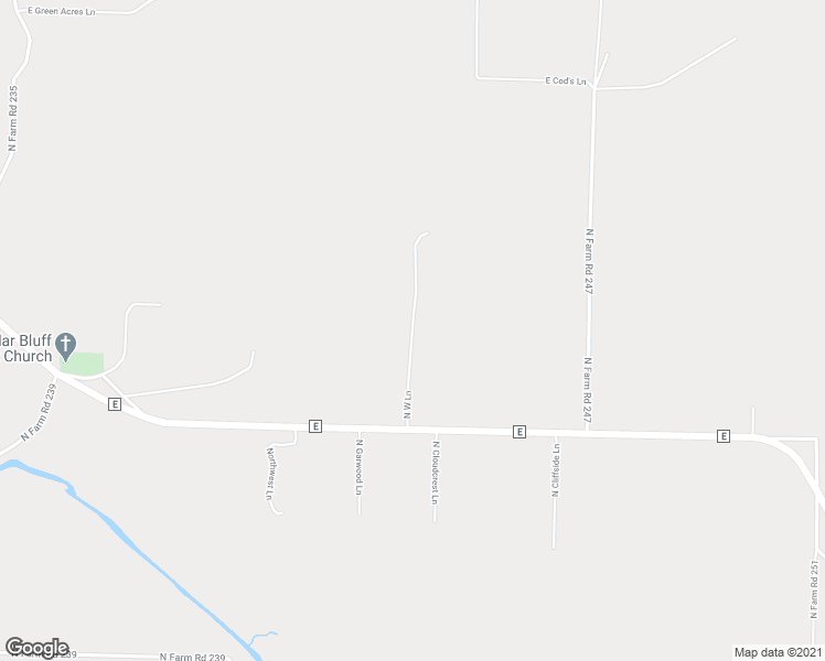 map of restaurants, bars, coffee shops, grocery stores, and more near 10240 North West Lane in Fair Grove