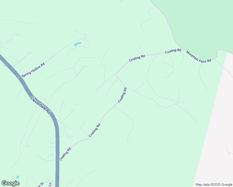 map of restaurants, bars, coffee shops, grocery stores, and more near 711 Coaling Road in Troutville