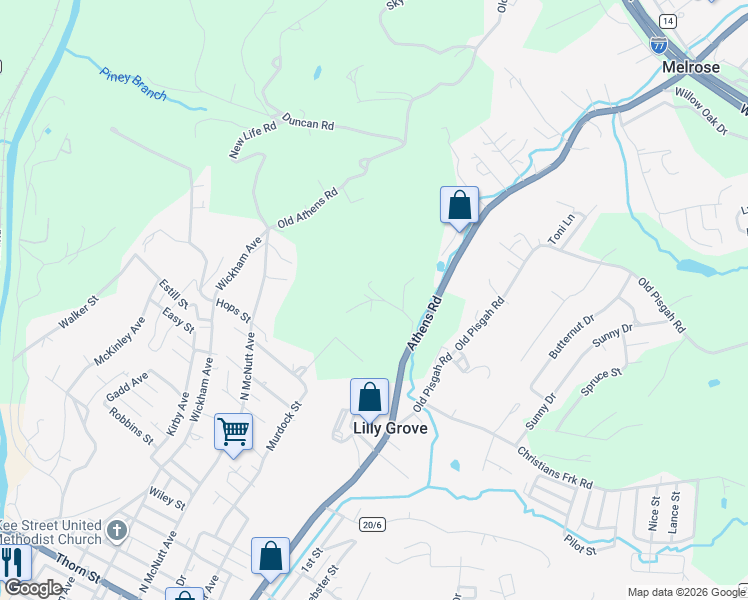 map of restaurants, bars, coffee shops, grocery stores, and more near 146 Norton Place in Princeton
