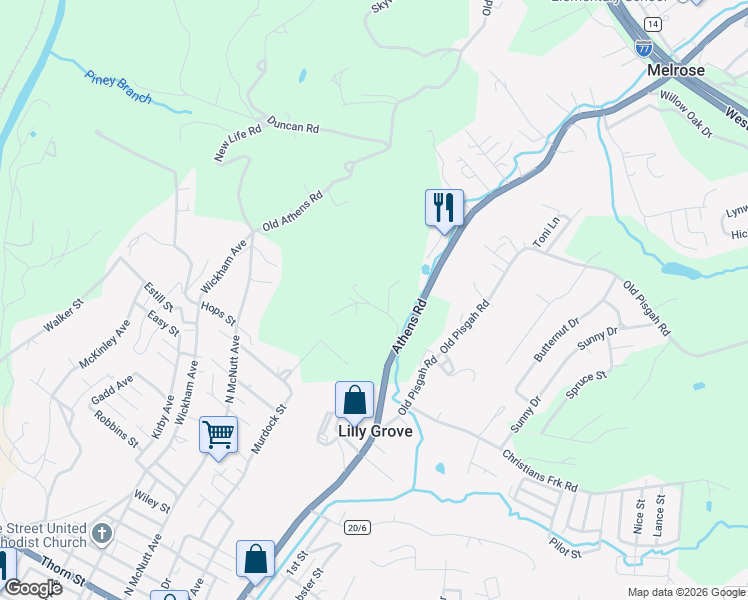map of restaurants, bars, coffee shops, grocery stores, and more near 146 Norton Place in Princeton
