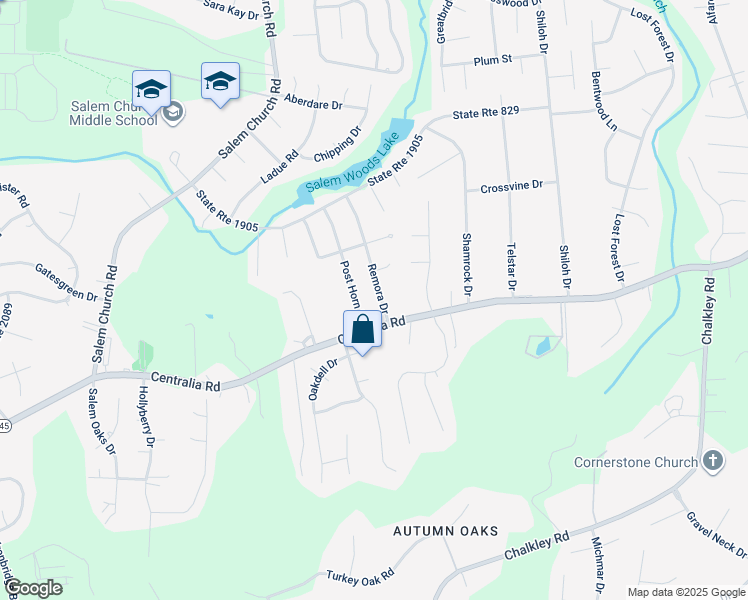 map of restaurants, bars, coffee shops, grocery stores, and more near 10118 Remora Drive in Richmond