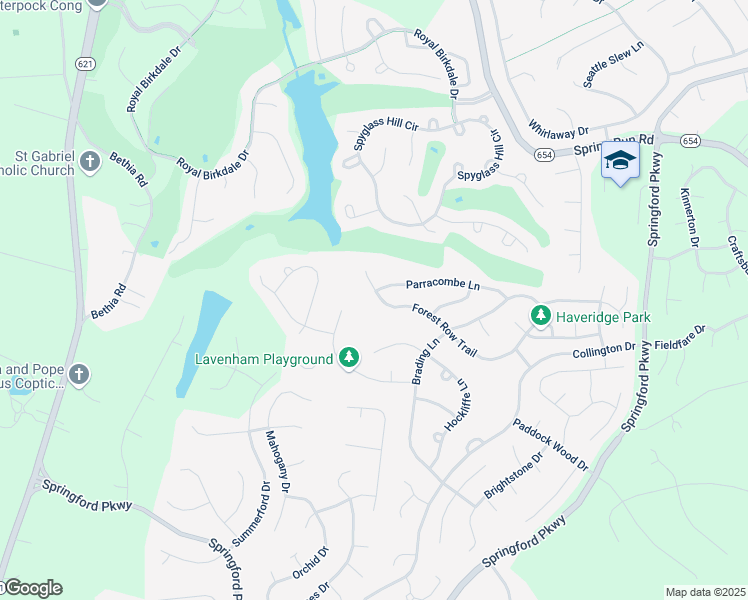 map of restaurants, bars, coffee shops, grocery stores, and more near 14555 Forest Row Trail in Midlothian