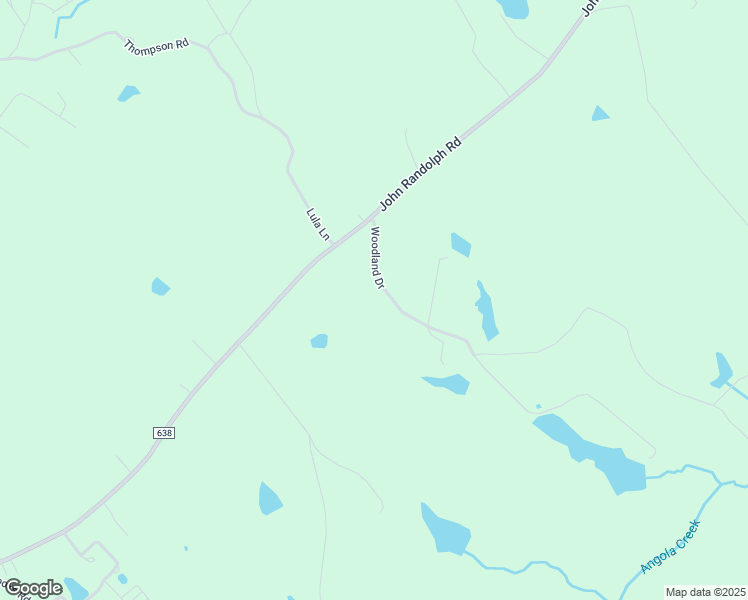 map of restaurants, bars, coffee shops, grocery stores, and more near 26 Woodland Drive in Farmville