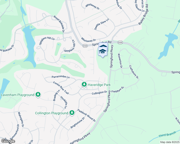 map of restaurants, bars, coffee shops, grocery stores, and more near 14007 Faline Court in Midlothian