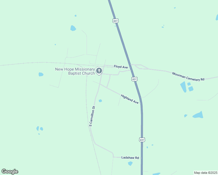 map of restaurants, bars, coffee shops, grocery stores, and more near 301-363 Highland Avenue in Central City