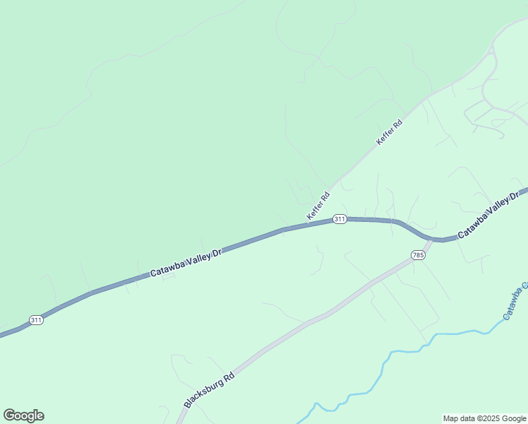 map of restaurants, bars, coffee shops, grocery stores, and more near 5335 Catawba Valley Dr in Catawba