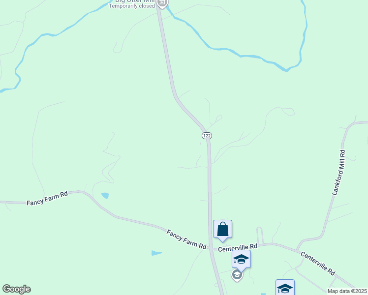 map of restaurants, bars, coffee shops, grocery stores, and more near 2712 Big Island Highway in Bedford