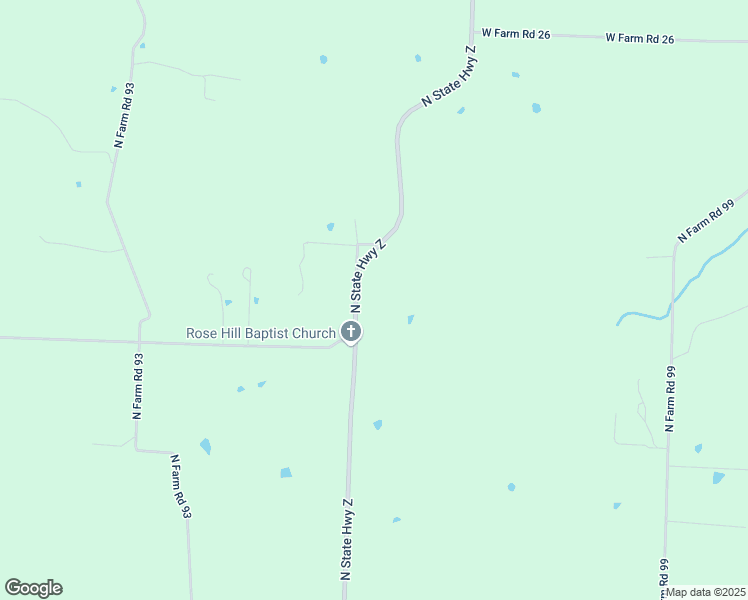 map of restaurants, bars, coffee shops, grocery stores, and more near 9986 North State Highway Z in Willard